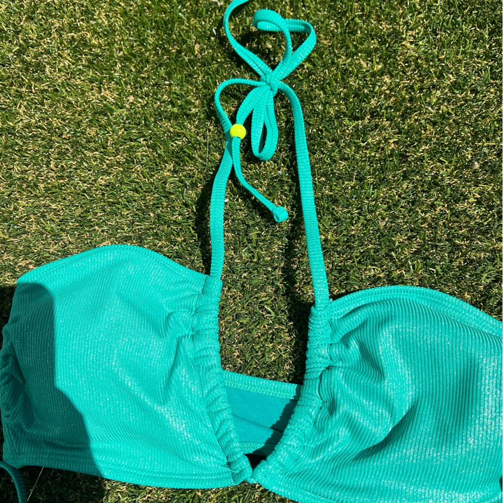 ⭐️SOLD⭐️ Vibrant Teal “No Boundaries” Bikini Set - Picture 4 of 7